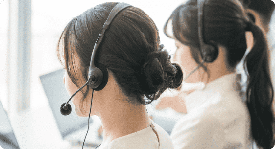 完了まで弊社スタッフが対応をサポート
